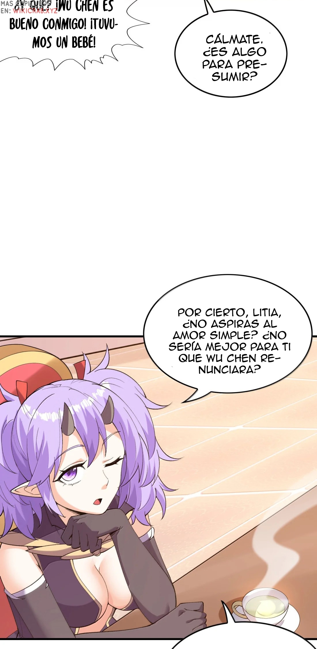 Mi harén está lleno de demonias villanas Capitulo 185 página 24