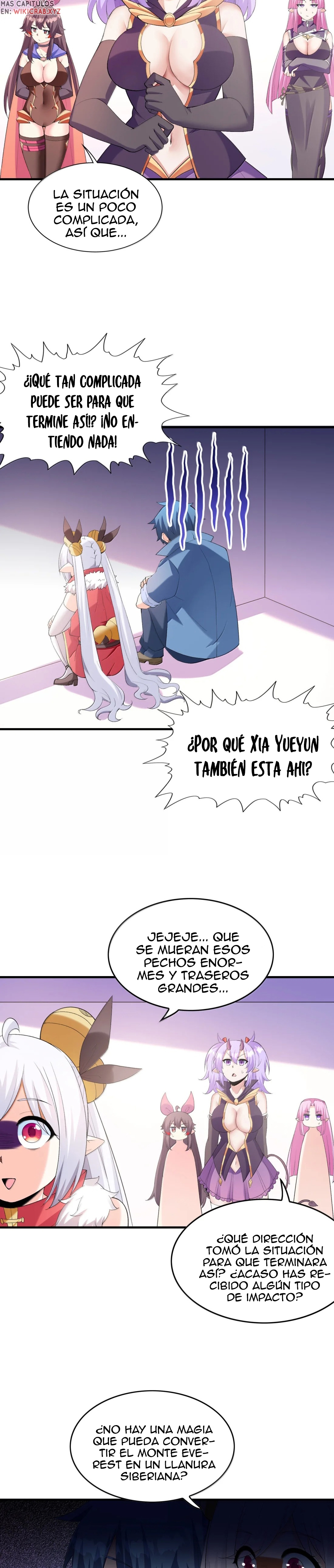 Mi harén está lleno de demonias villanas Capitulo 186 página 15