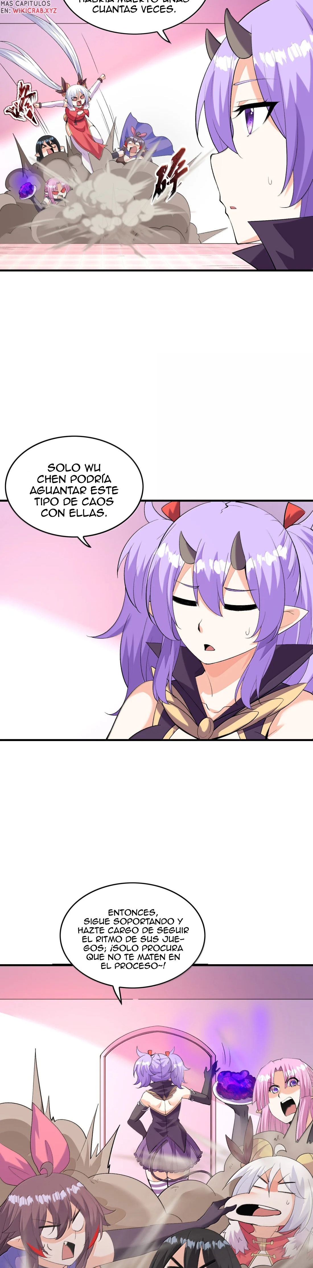 Mi harén está lleno de demonias villanas Capitulo 186 página 20
