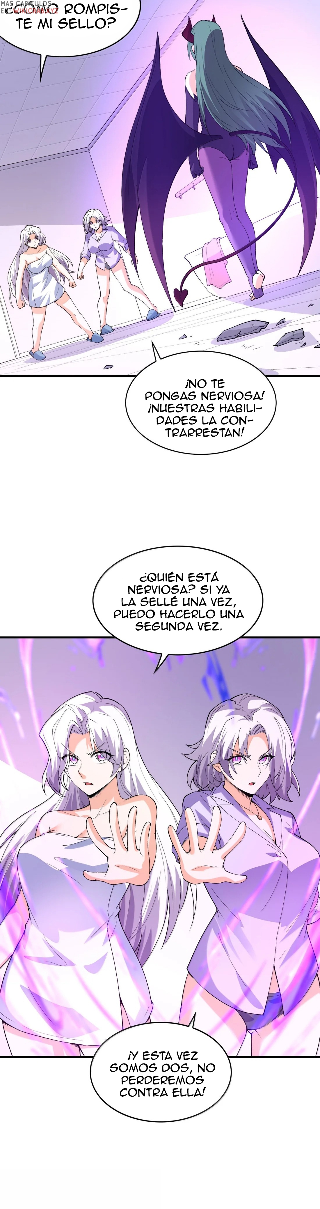 Mi harén está lleno de demonias villanas Capitulo 197 página 19