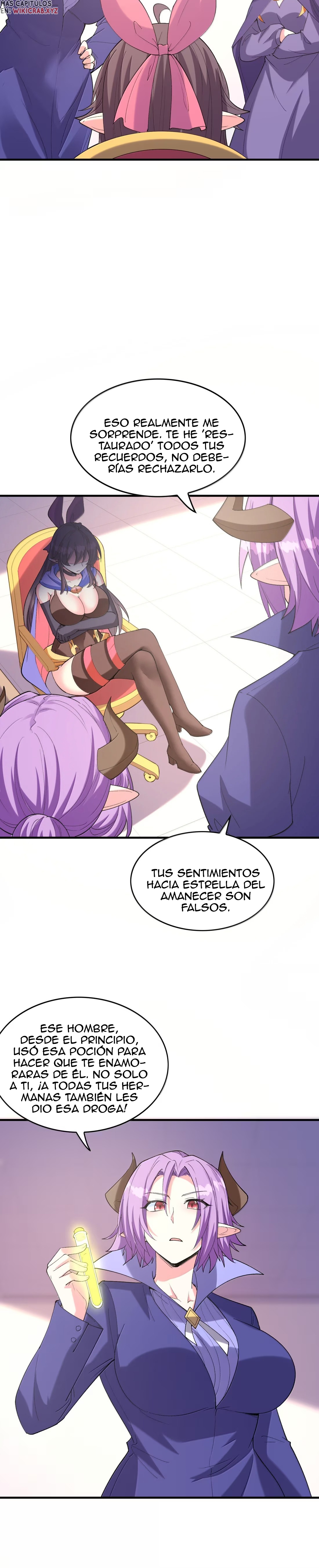 Mi harén está lleno de demonias villanas Capitulo 199 página 10