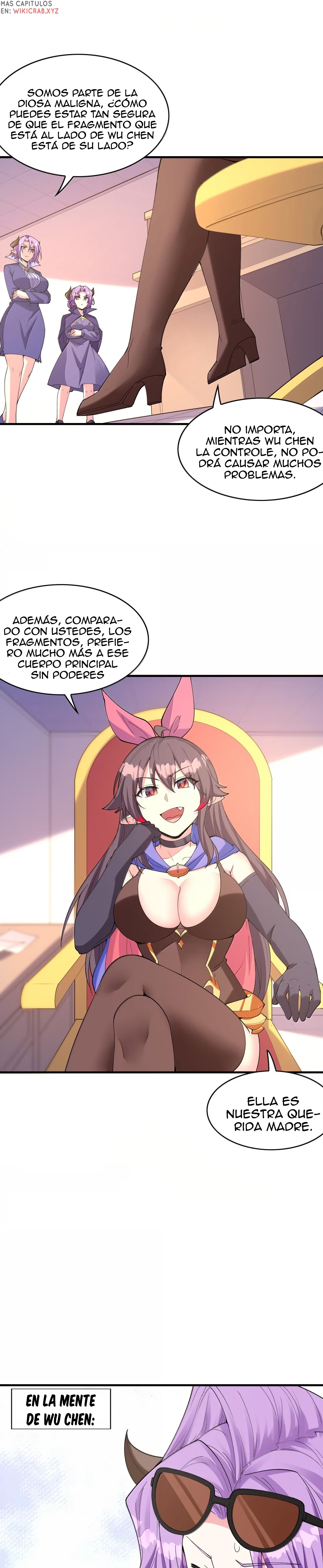 Mi harén está lleno de demonias villanas Capitulo 199 página 14