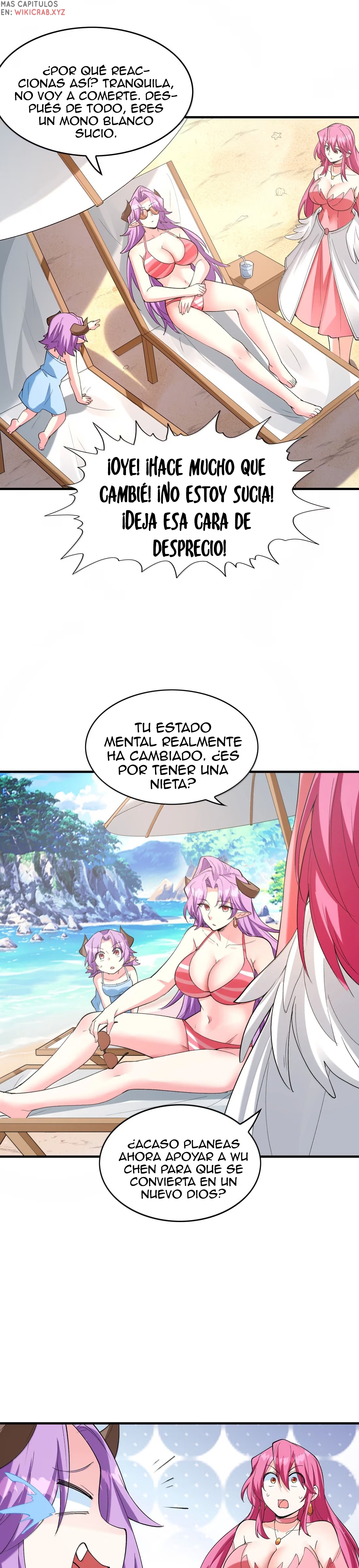 Mi harén está lleno de demonias villanas Capitulo 199 página 18