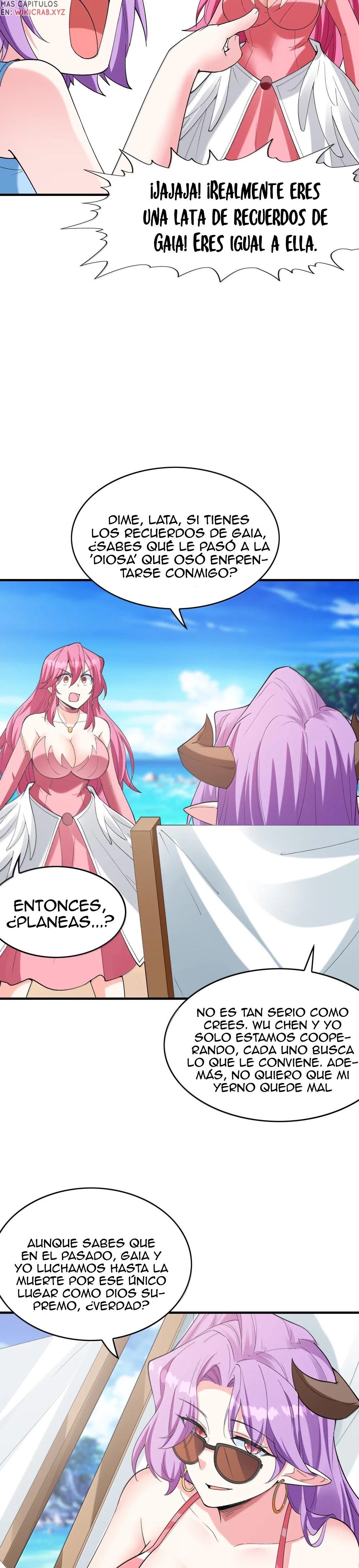 Mi harén está lleno de demonias villanas Capitulo 199 página 19