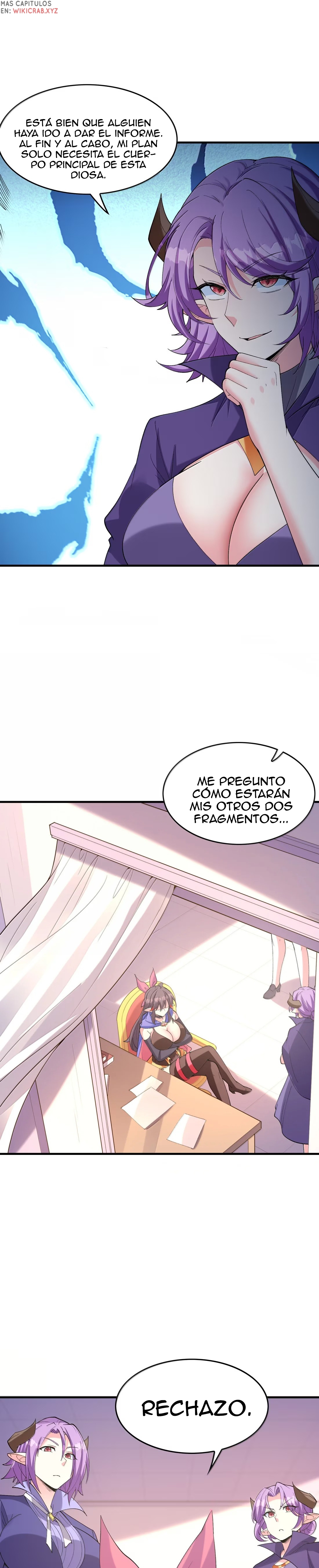 Mi harén está lleno de demonias villanas Capitulo 199 página 9