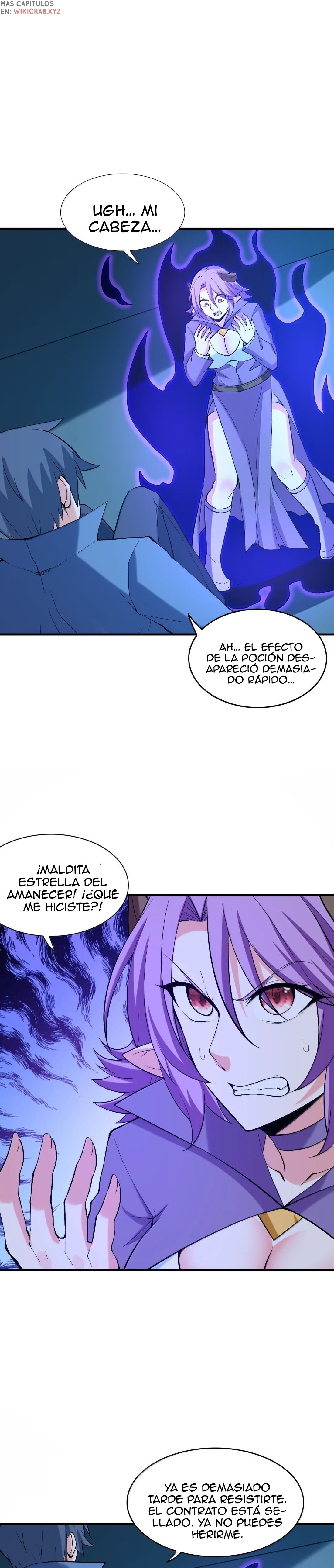 Mi harén está lleno de demonias villanas Capitulo 205 página 9