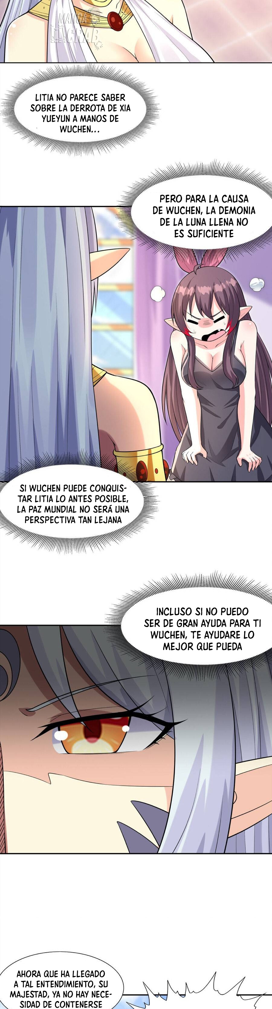 Mi harén está lleno de demonias villanas Capitulo 21 página 20
