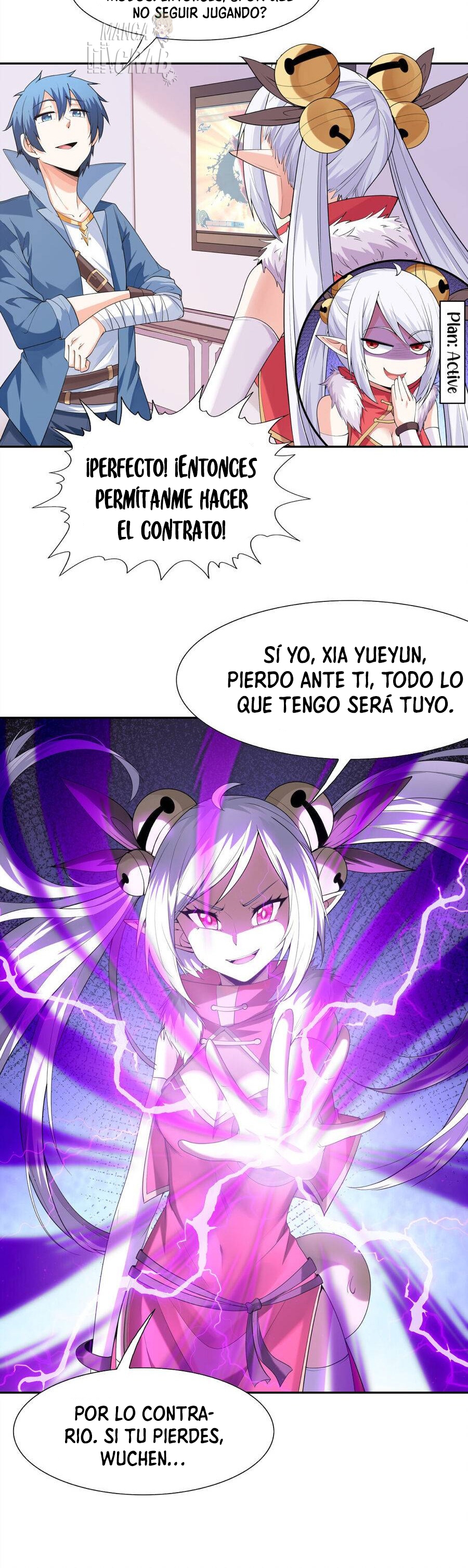 Mi harén está lleno de demonias villanas Capitulo 21 página 9