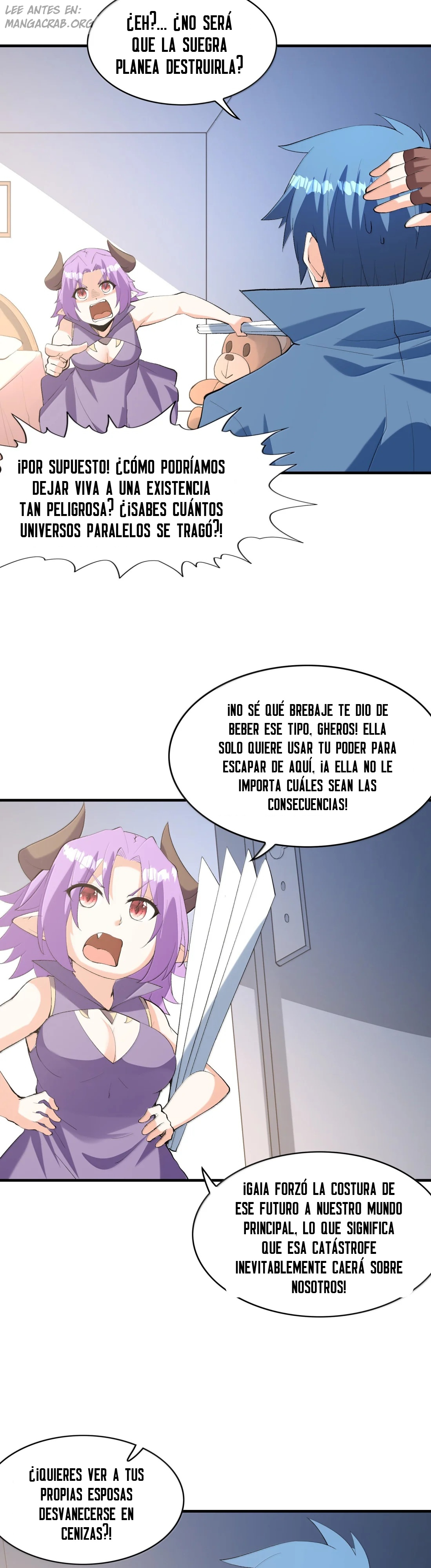 Mi harén está lleno de demonias villanas Capitulo 233 página 23