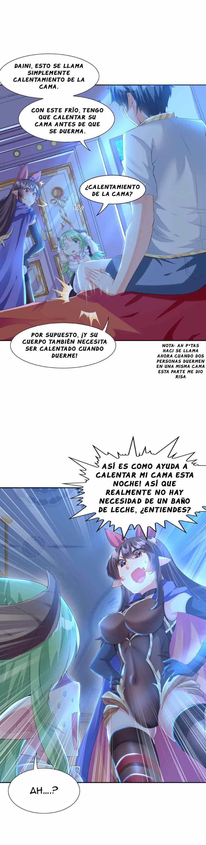 Mi harén está lleno de demonias villanas Capitulo 3 página 11