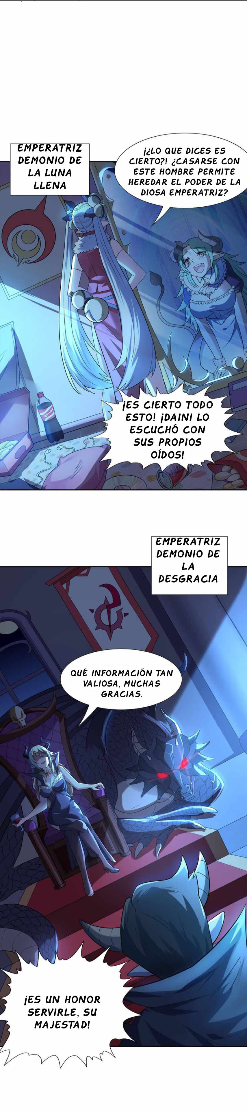 Mi harén está lleno de demonias villanas Capitulo 3 página 29