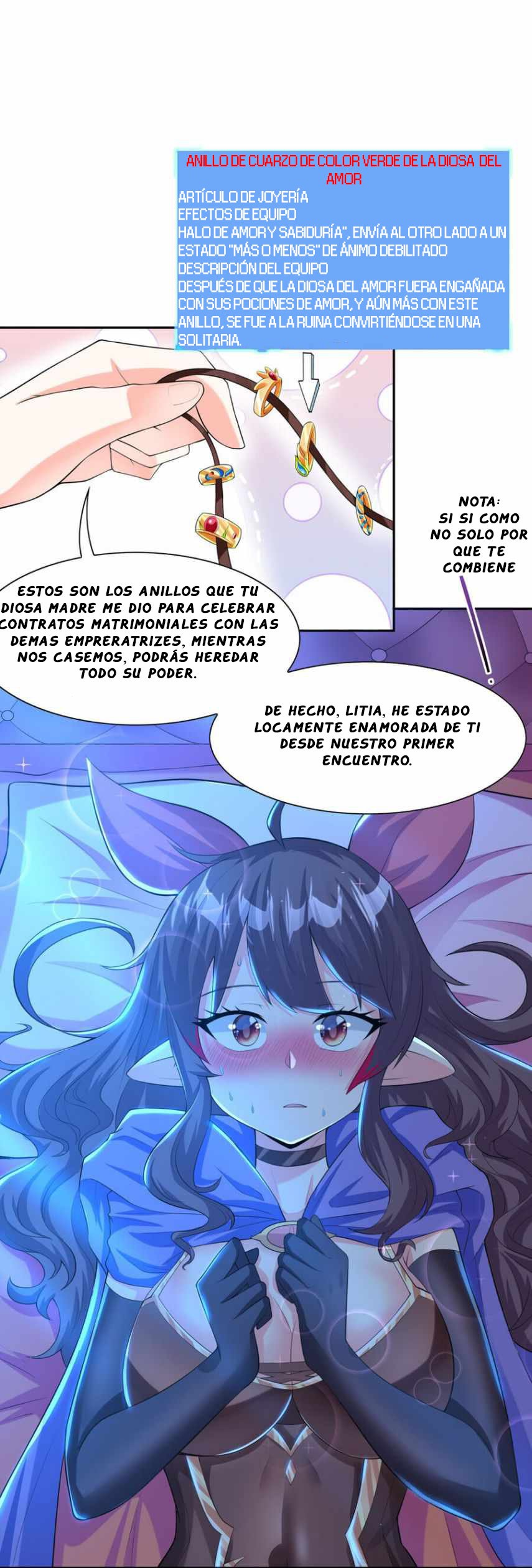 Mi harén está lleno de demonias villanas Capitulo 3 página 5