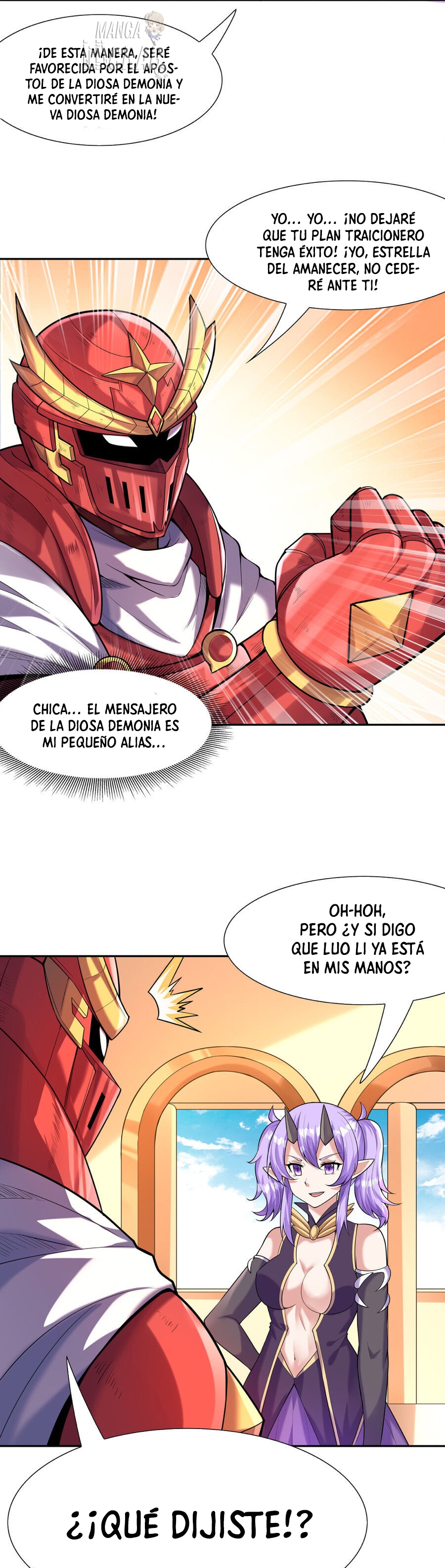 Mi harén está lleno de demonias villanas Capitulo 32 página 9
