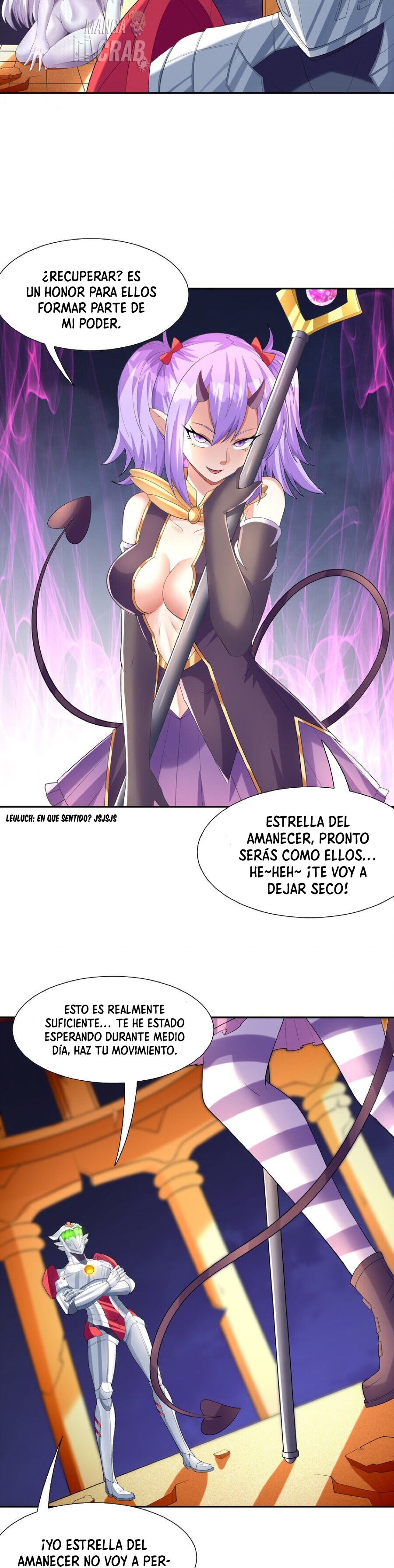 Mi harén está lleno de demonias villanas Capitulo 35 página 18