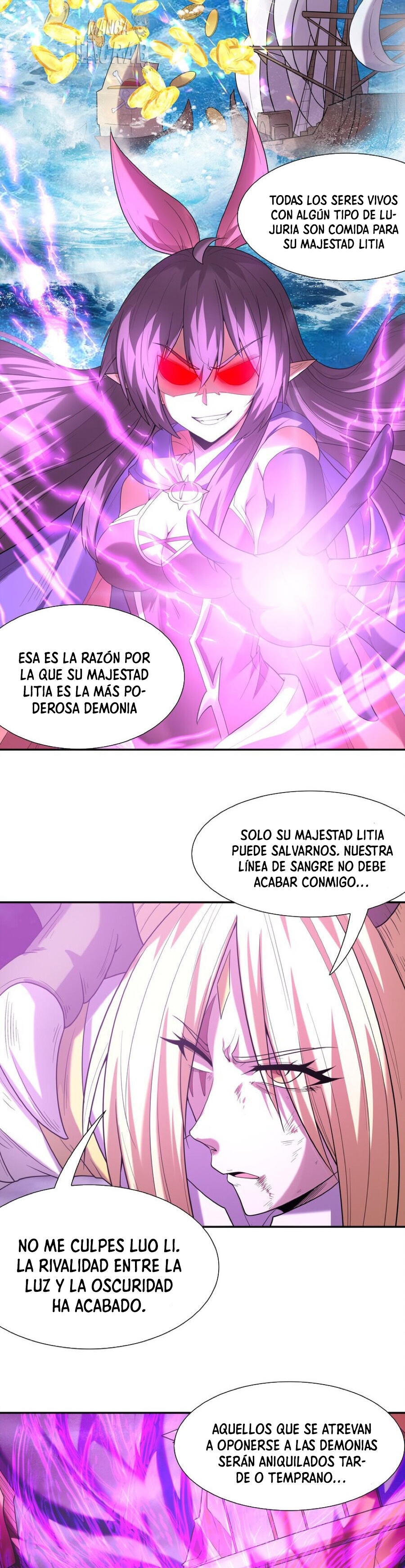 Mi harén está lleno de demonias villanas Capitulo 35 página 5