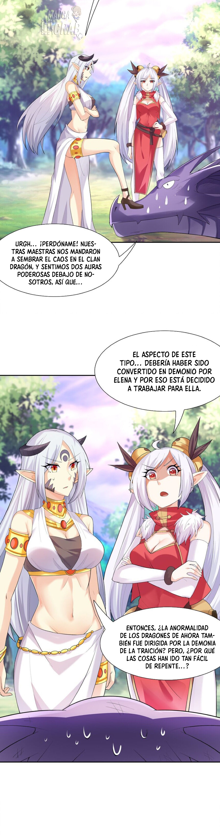 Mi harén está lleno de demonias villanas Capitulo 36 página 12