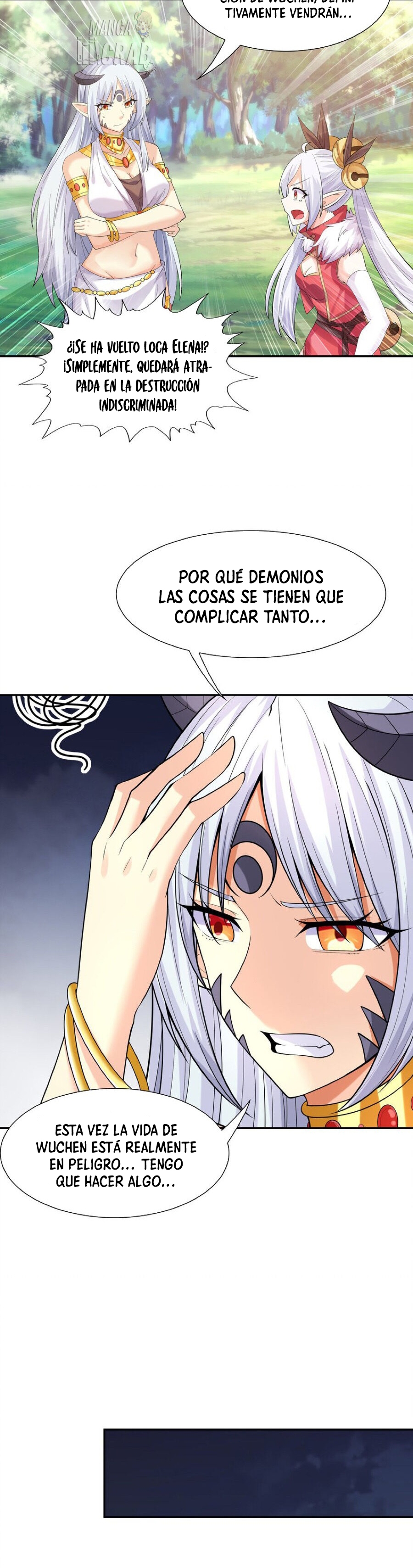 Mi harén está lleno de demonias villanas Capitulo 36 página 14
