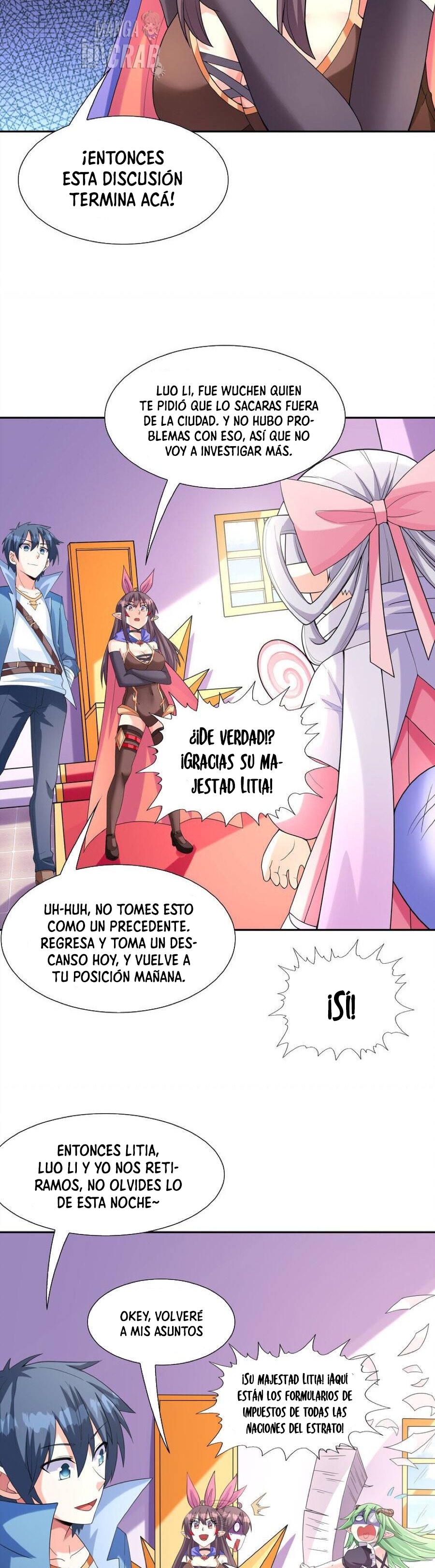 Mi harén está lleno de demonias villanas Capitulo 38 página 27