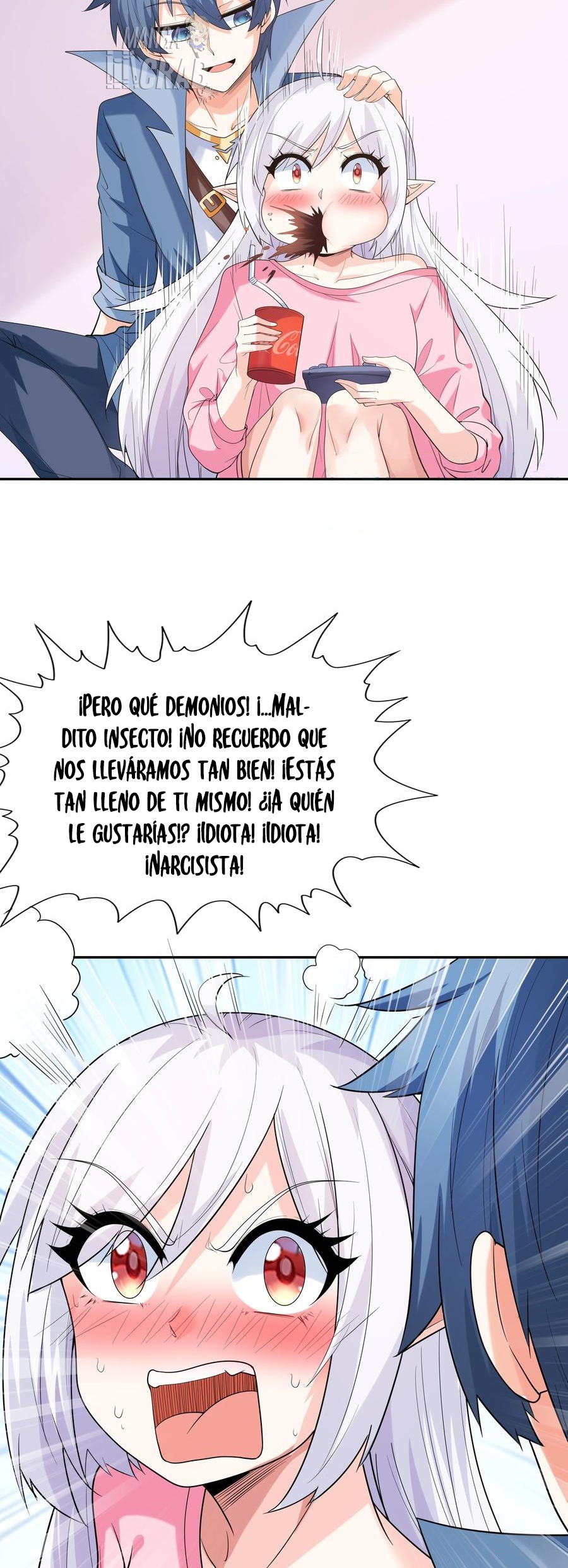 Mi harén está lleno de demonias villanas Capitulo 41 página 43