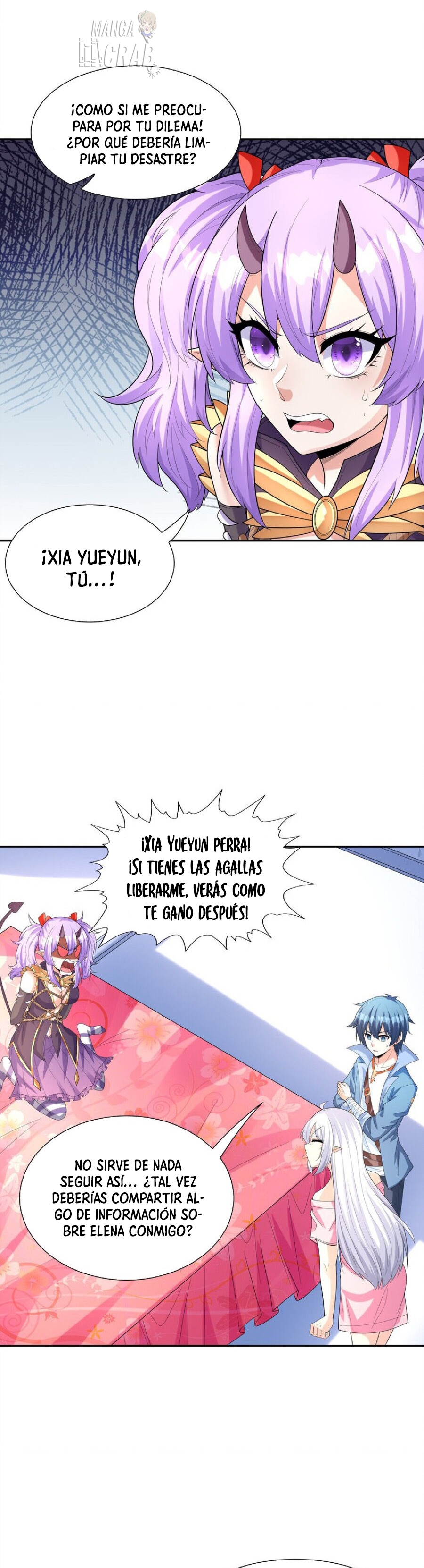 Mi harén está lleno de demonias villanas Capitulo 42 página 11