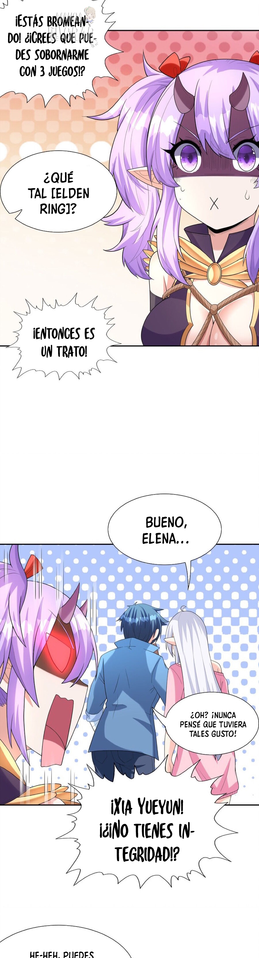 Mi harén está lleno de demonias villanas Capitulo 42 página 13