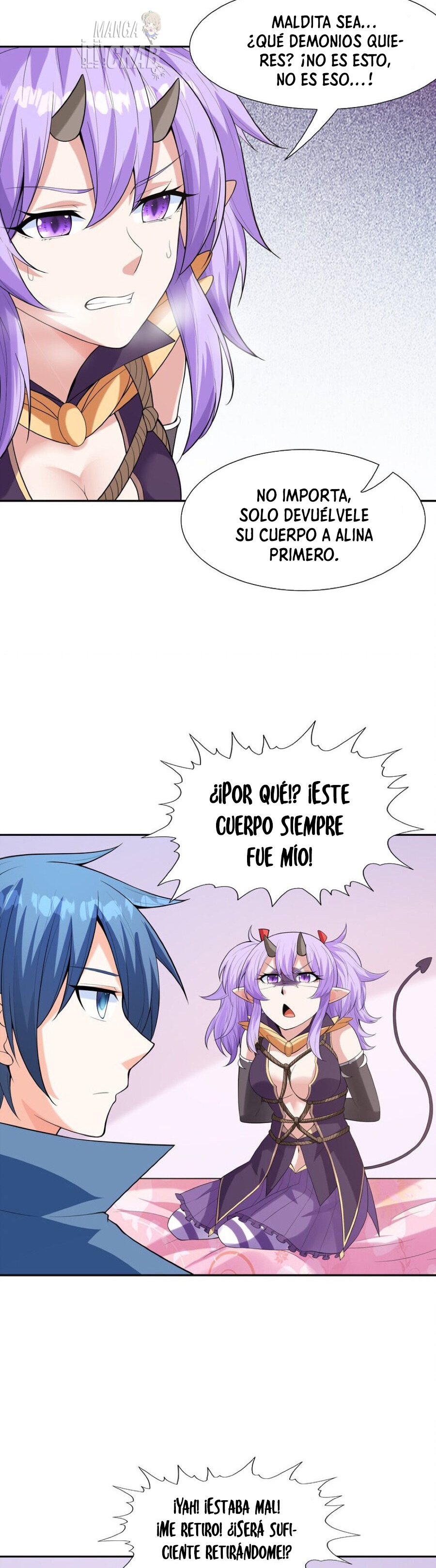 Mi harén está lleno de demonias villanas Capitulo 42 página 32
