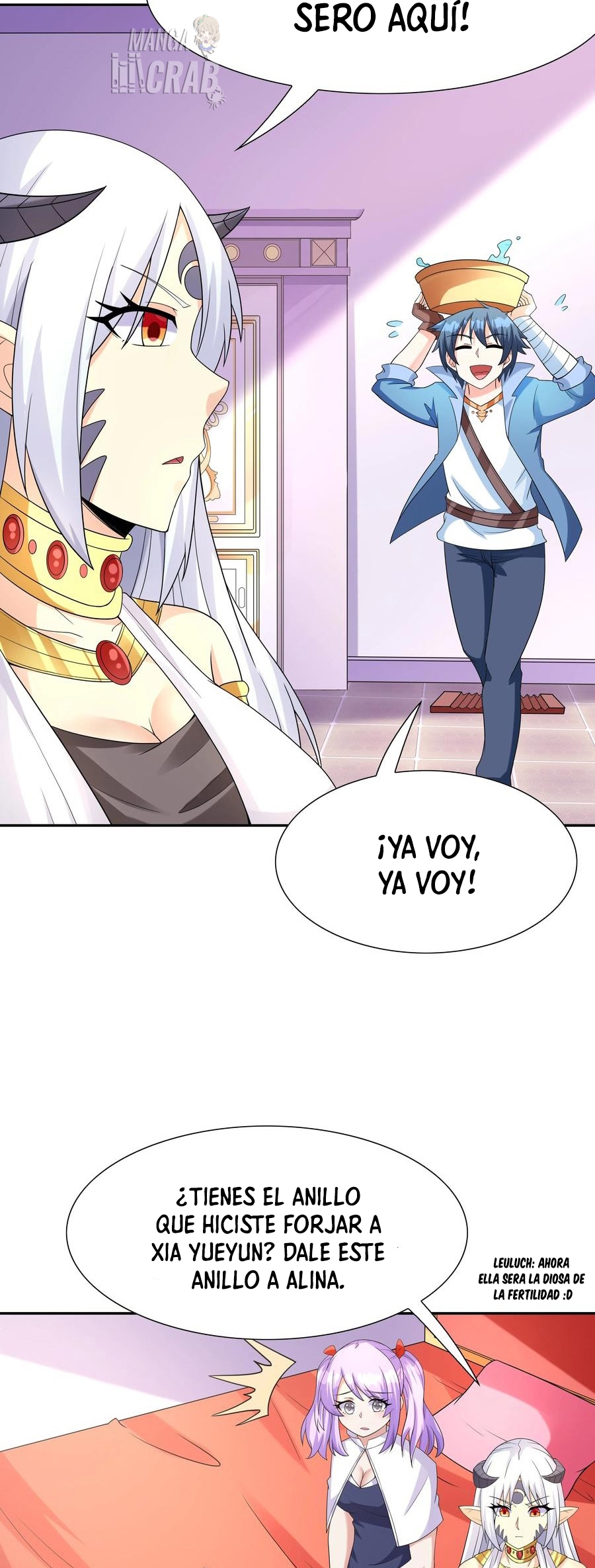 Mi harén está lleno de demonias villanas Capitulo 43 página 23