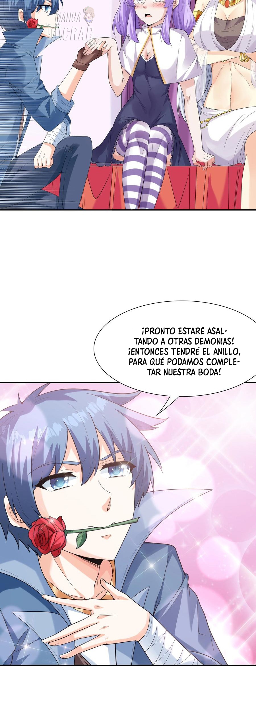 Mi harén está lleno de demonias villanas Capitulo 43 página 45