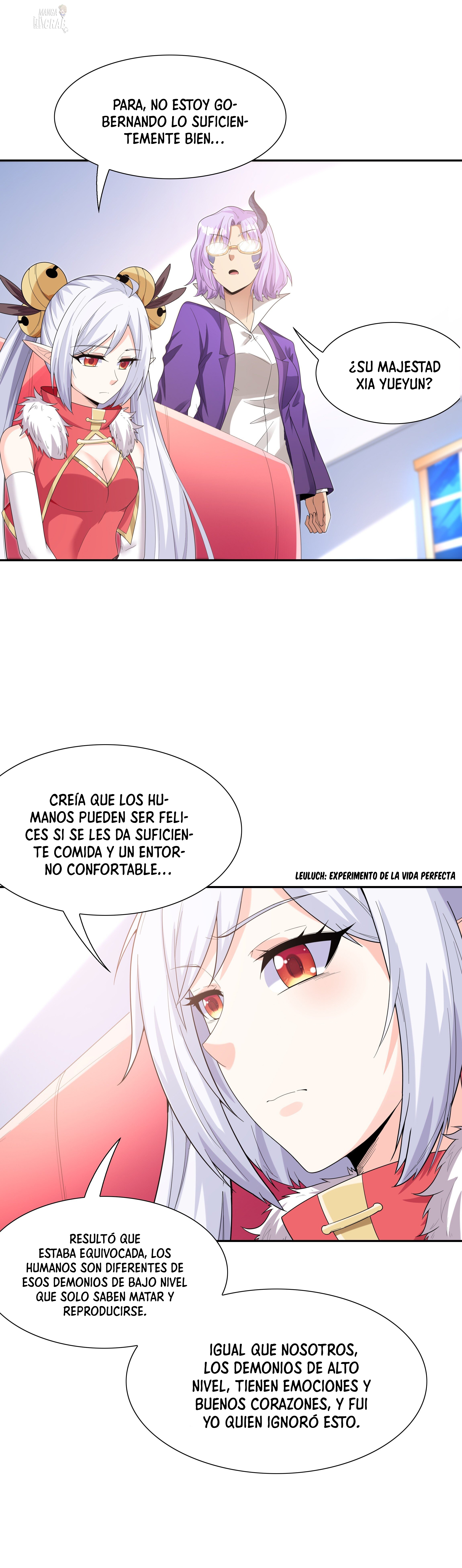 Mi harén está lleno de demonias villanas Capitulo 46 página 18