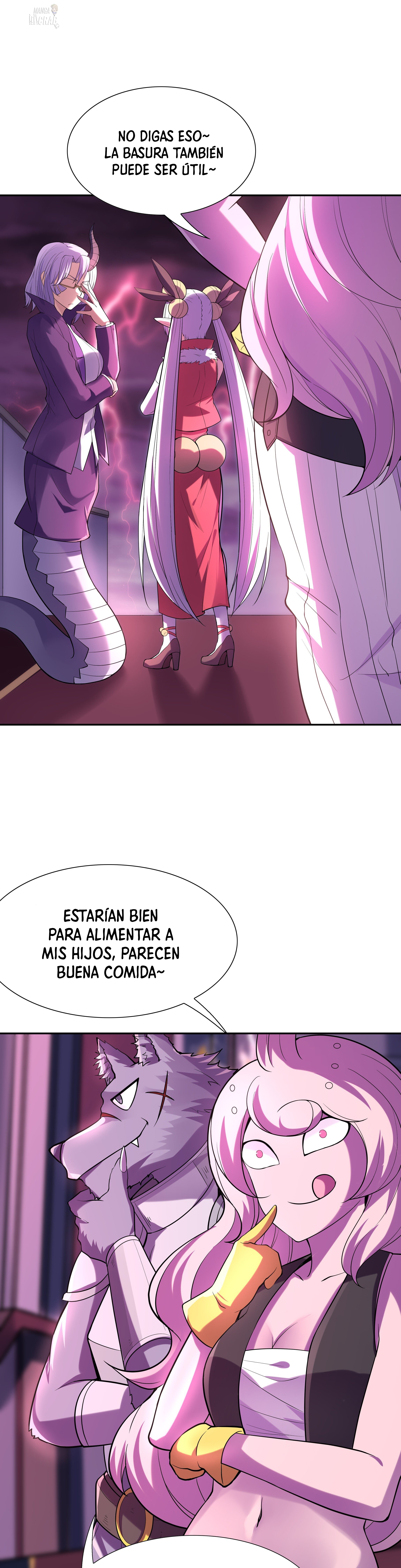 Mi harén está lleno de demonias villanas Capitulo 46 página 34