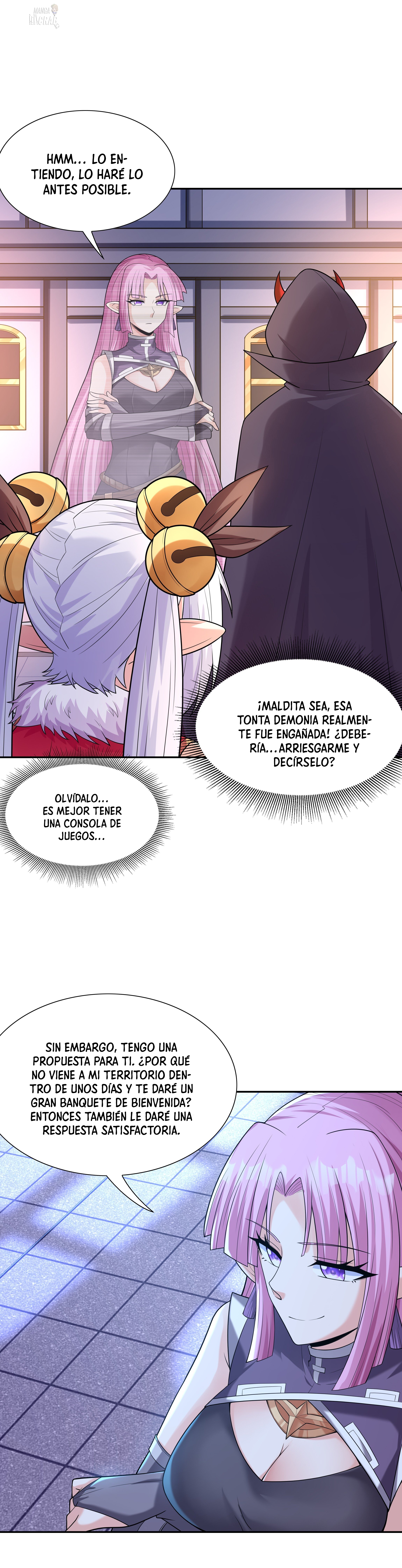 Mi harén está lleno de demonias villanas Capitulo 47 página 17