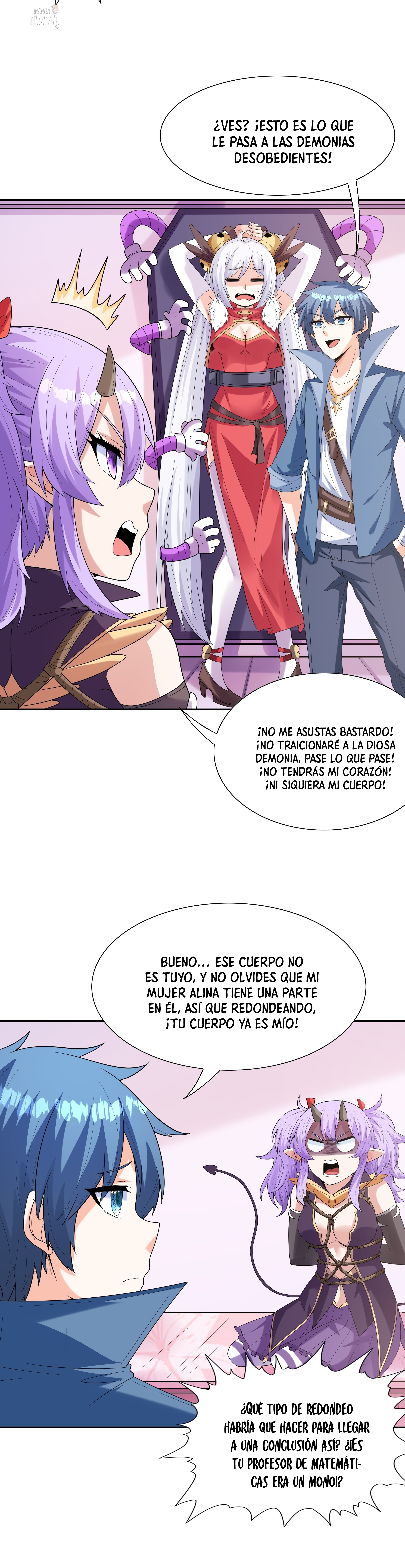 Mi harén está lleno de demonias villanas Capitulo 47 página 22