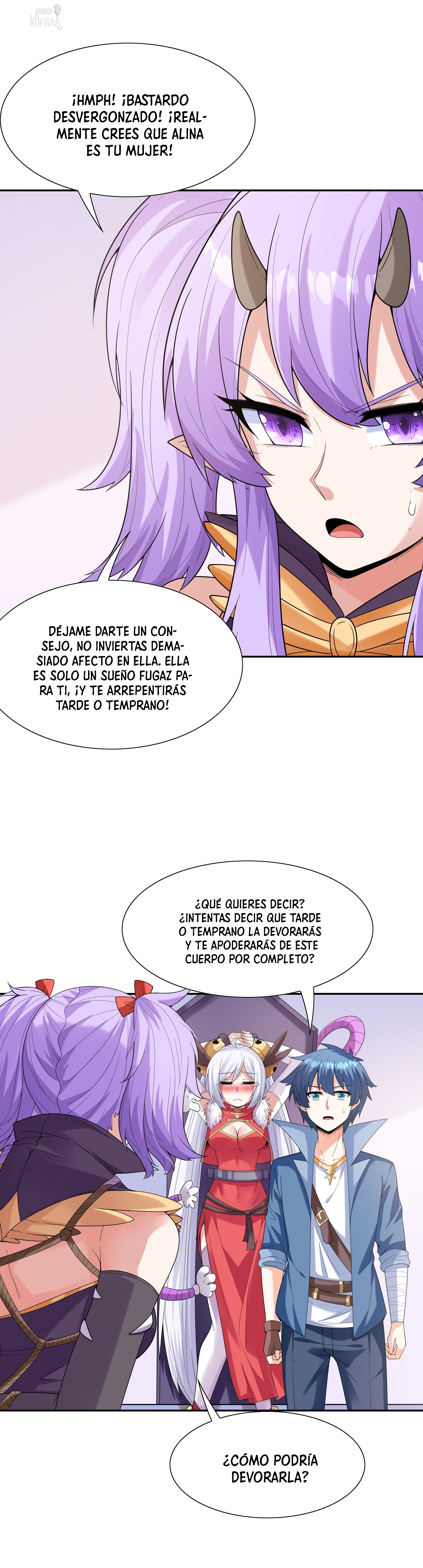 Mi harén está lleno de demonias villanas Capitulo 47 página 23
