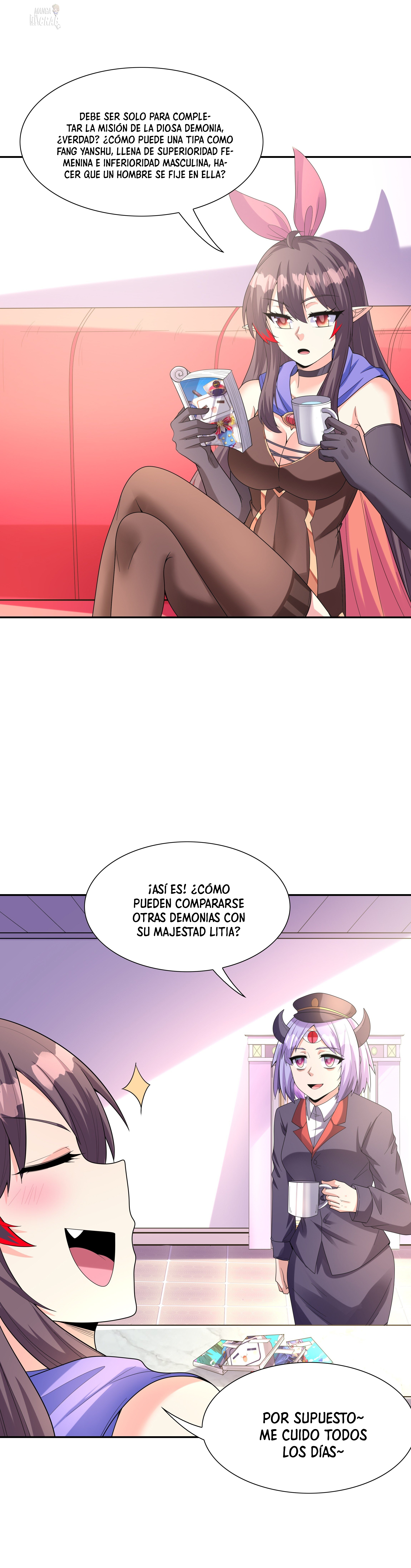 Mi harén está lleno de demonias villanas Capitulo 47 página 28