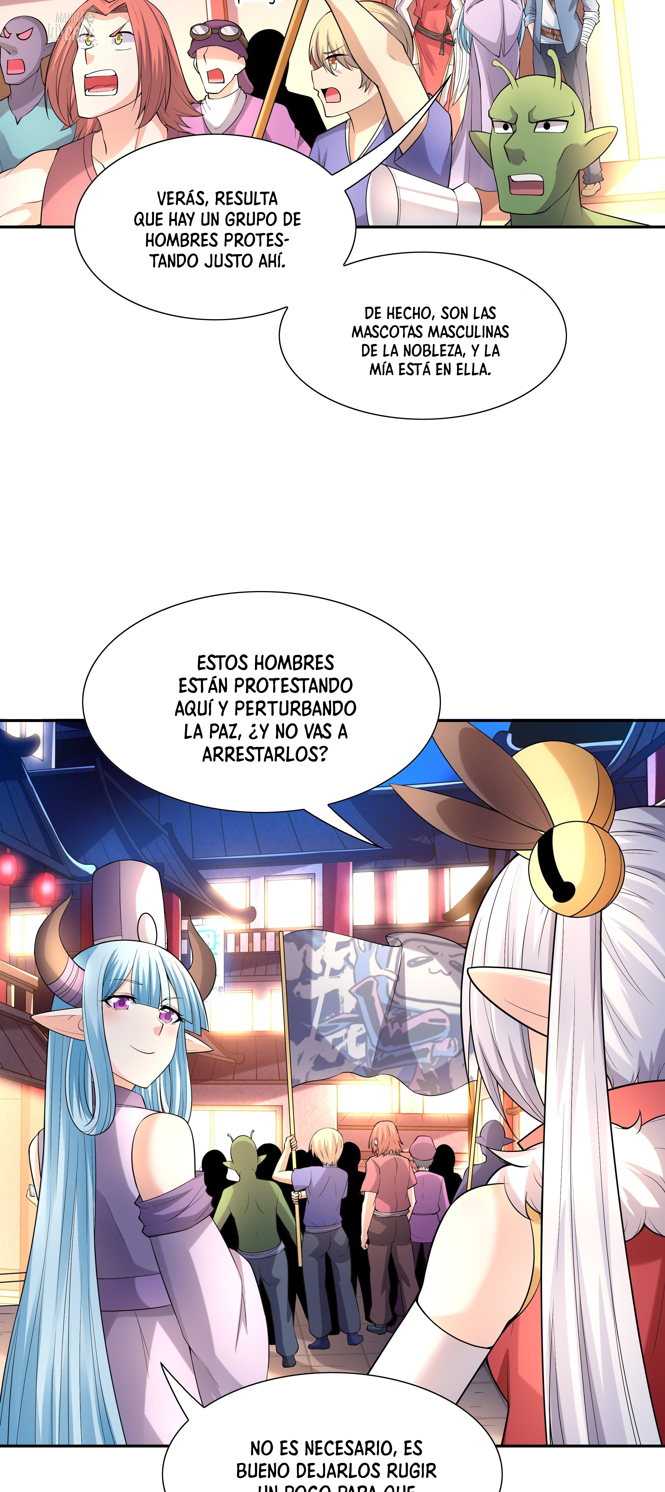 Mi harén está lleno de demonias villanas Capitulo 48 página 10