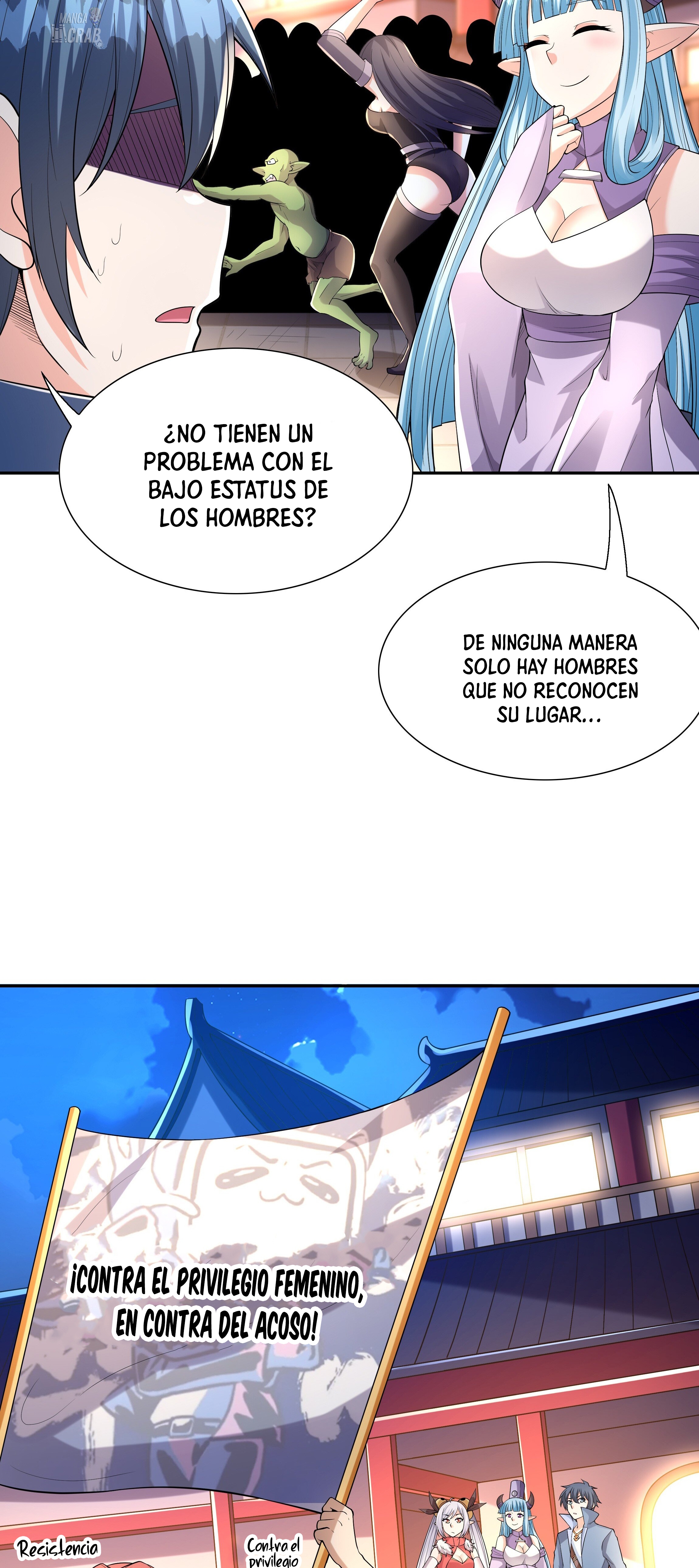 Mi harén está lleno de demonias villanas Capitulo 48 página 9