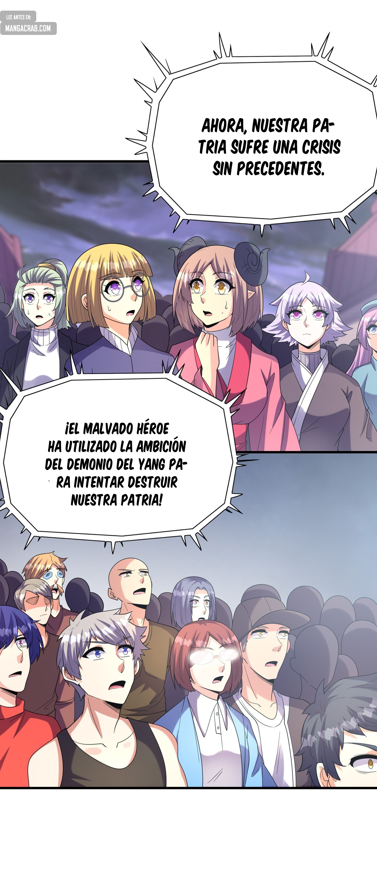 Mi harén está lleno de demonias villanas Capitulo 55 página 20