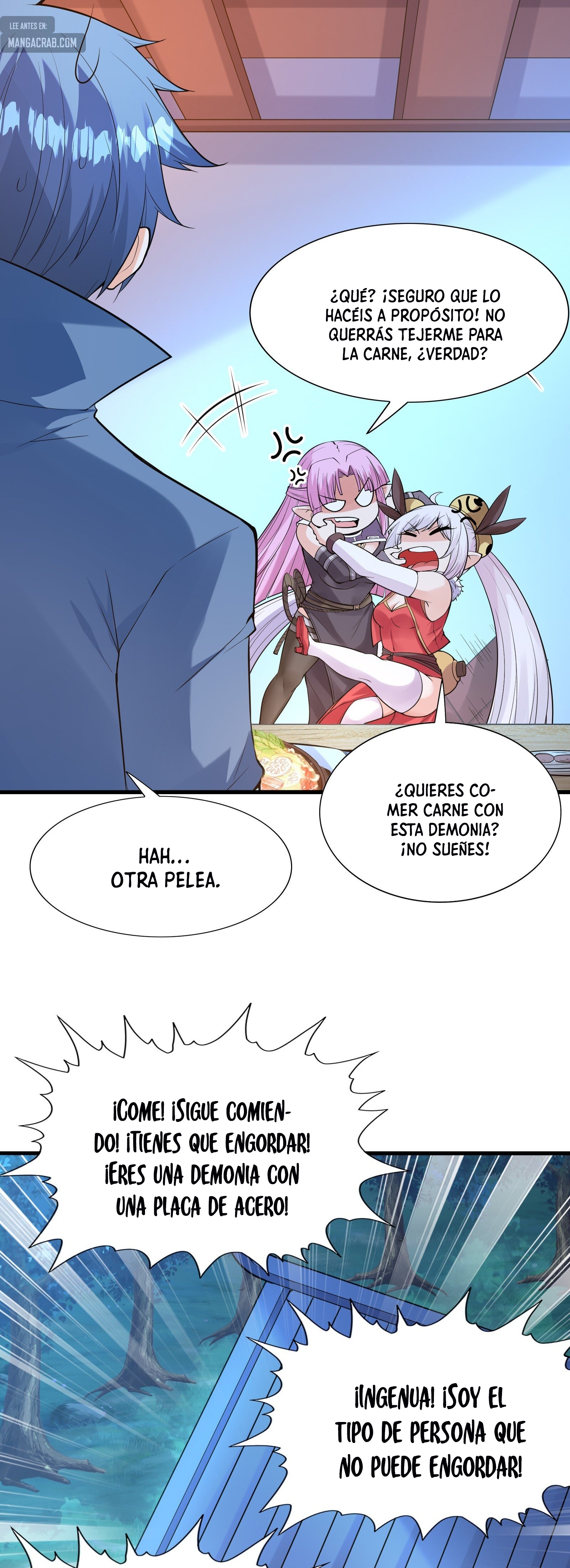 Mi harén está lleno de demonias villanas Capitulo 58 página 9