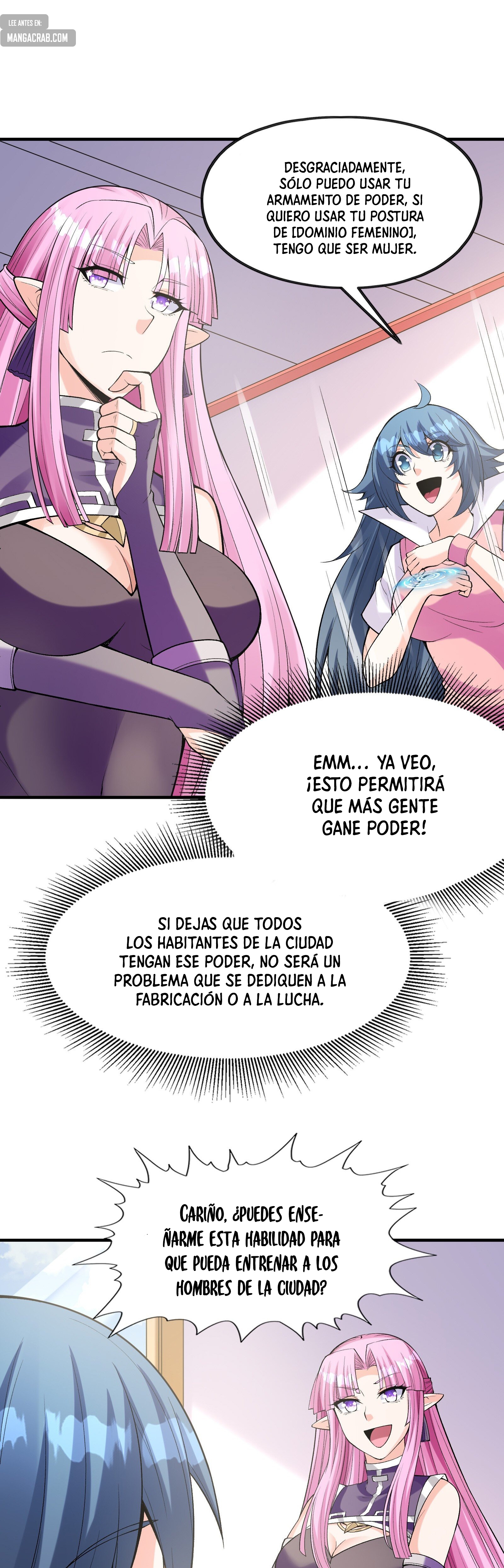 Mi harén está lleno de demonias villanas Capitulo 60 página 17