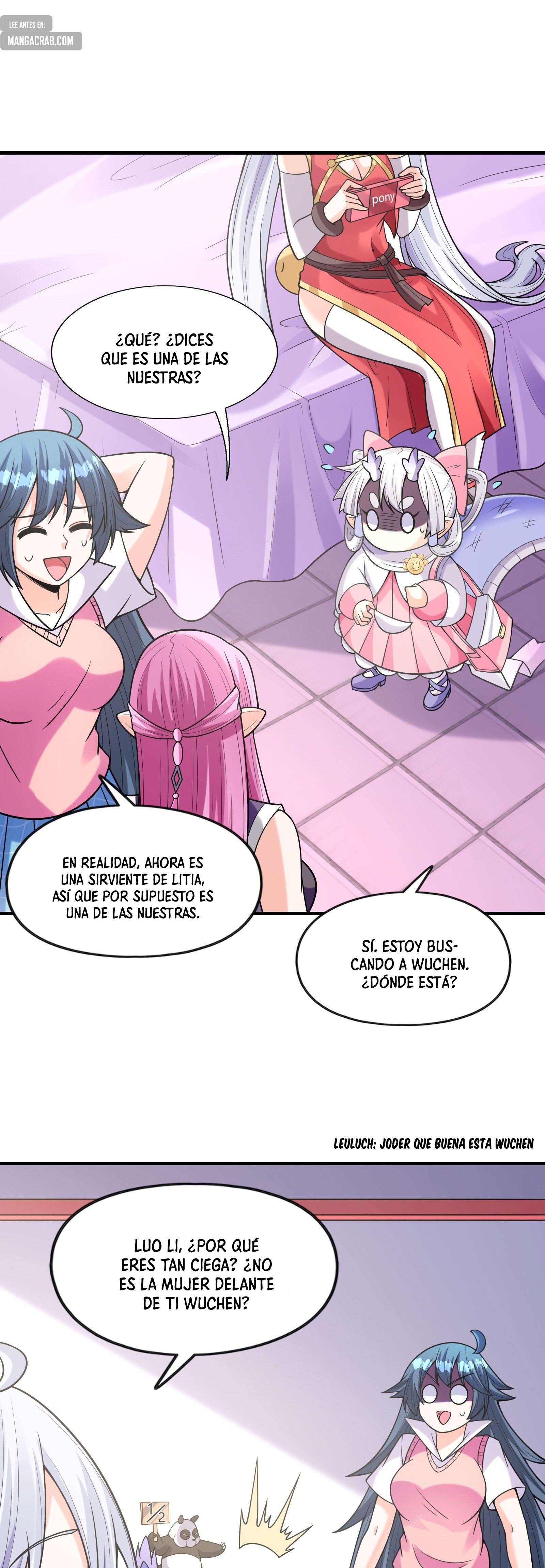 Mi harén está lleno de demonias villanas Capitulo 60 página 22