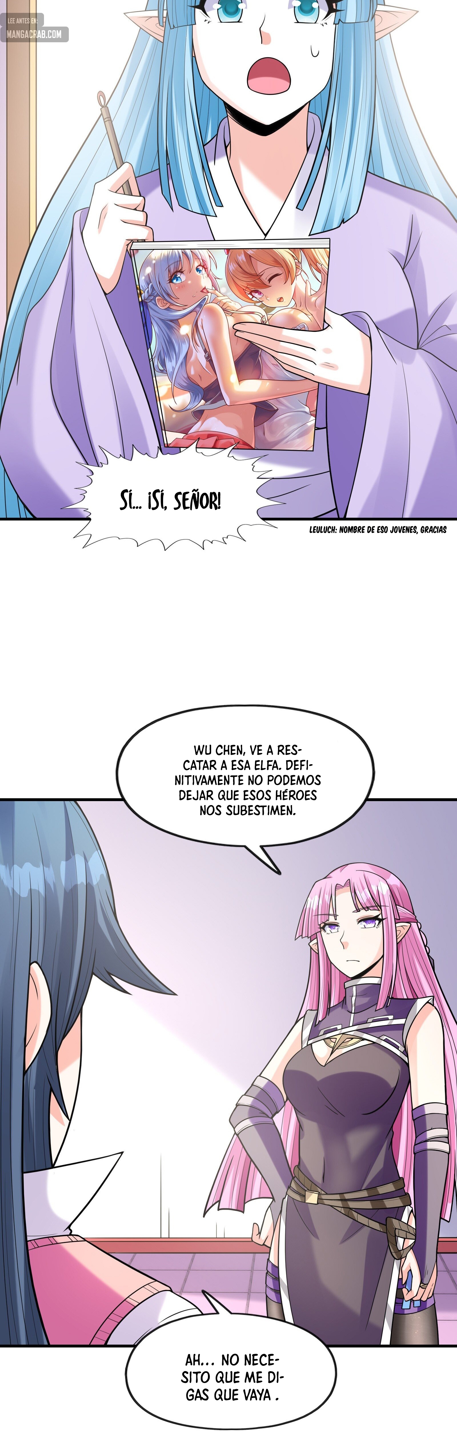 Mi harén está lleno de demonias villanas Capitulo 60 página 31