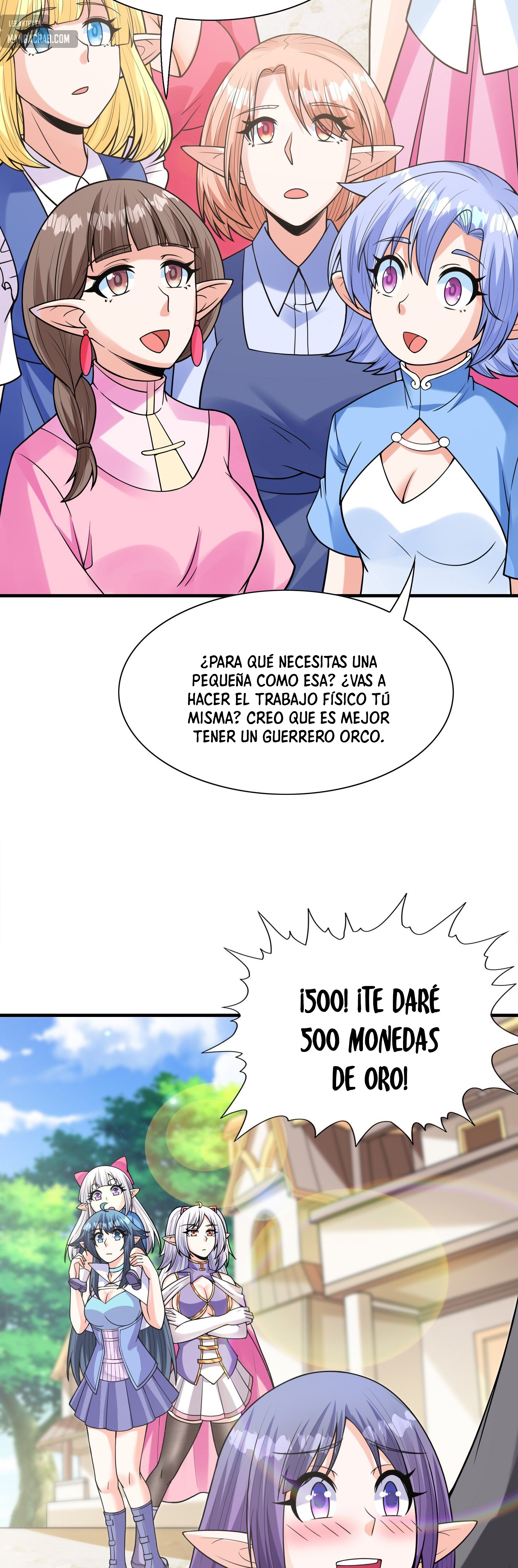 Mi harén está lleno de demonias villanas Capitulo 61 página 19