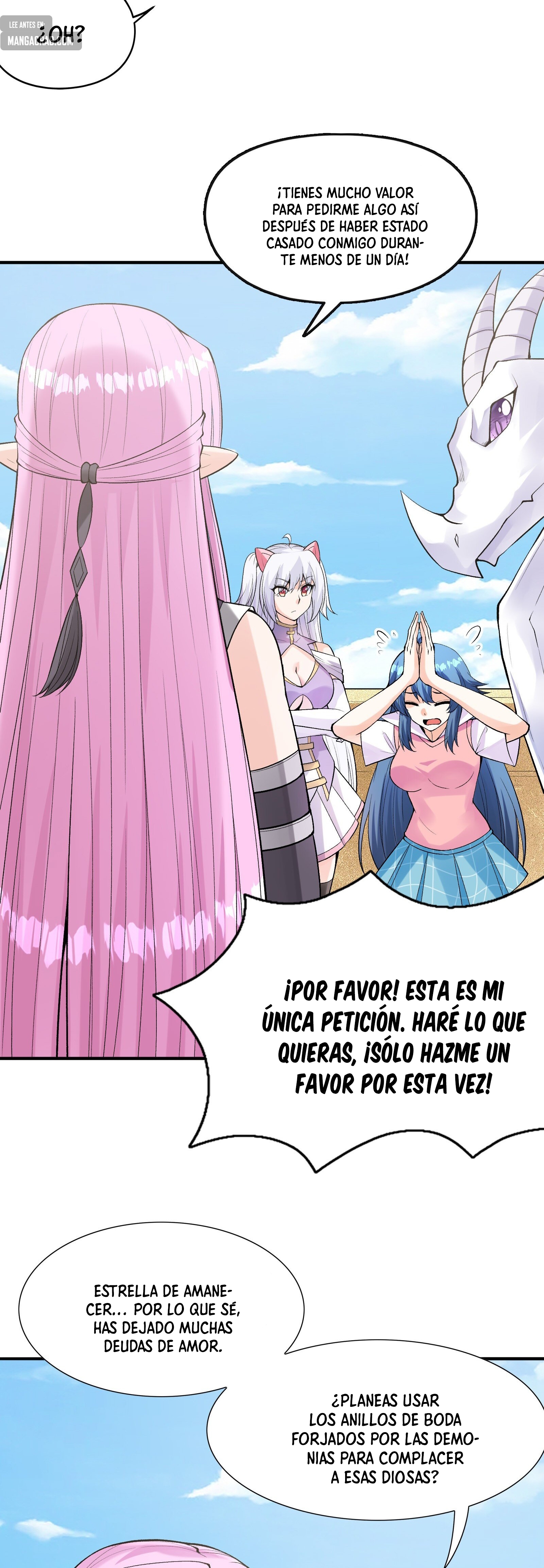 Mi harén está lleno de demonias villanas Capitulo 61 página 8