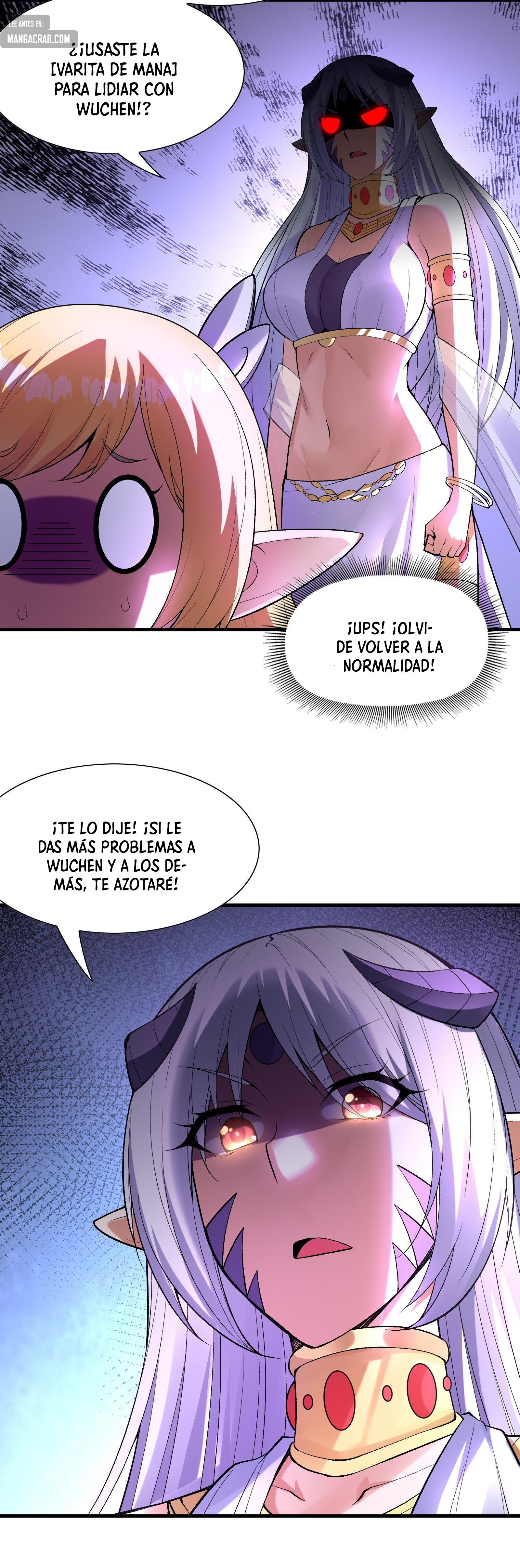 Mi harén está lleno de demonias villanas Capitulo 64 página 46