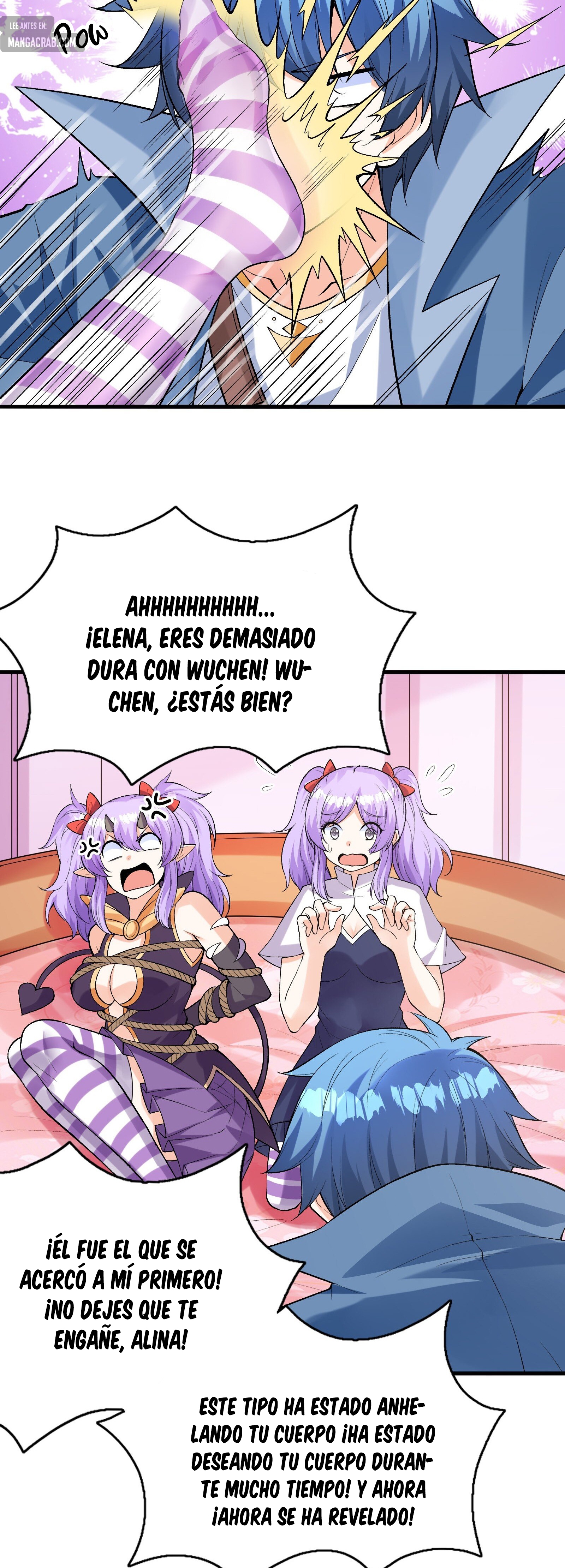 Mi harén está lleno de demonias villanas Capitulo 65 página 18