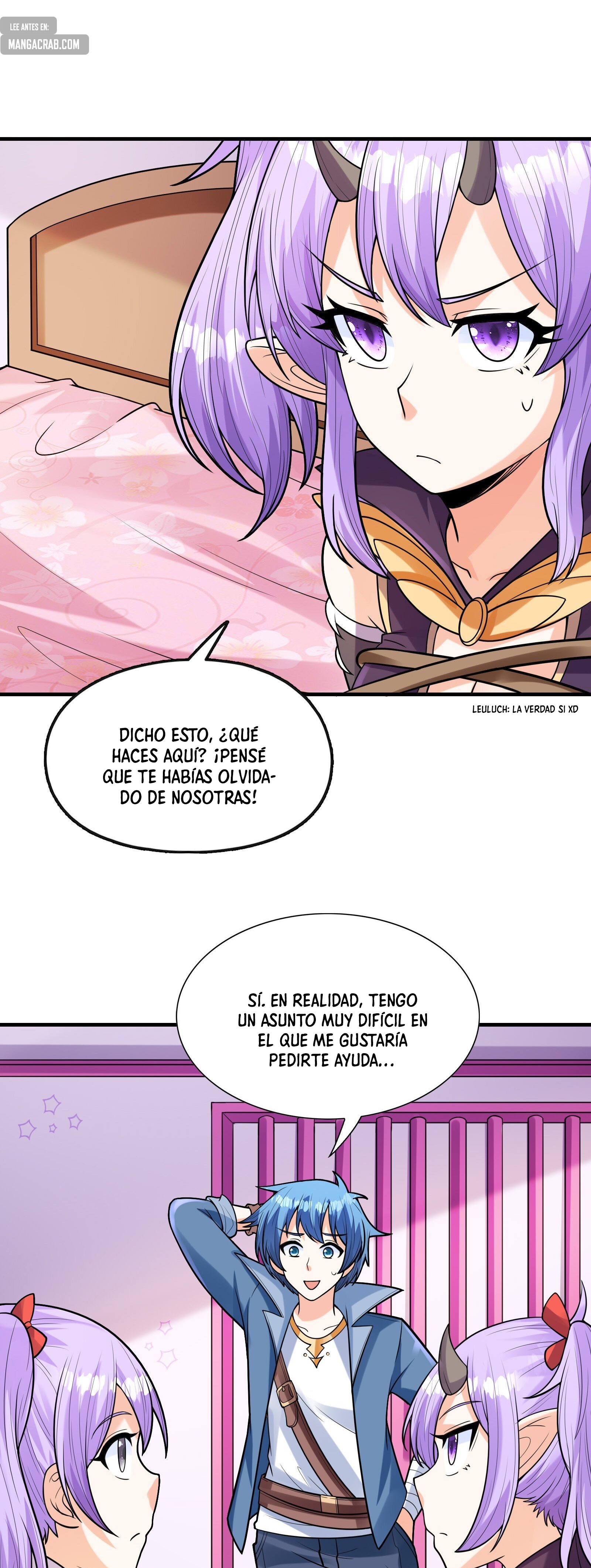 Mi harén está lleno de demonias villanas Capitulo 65 página 22