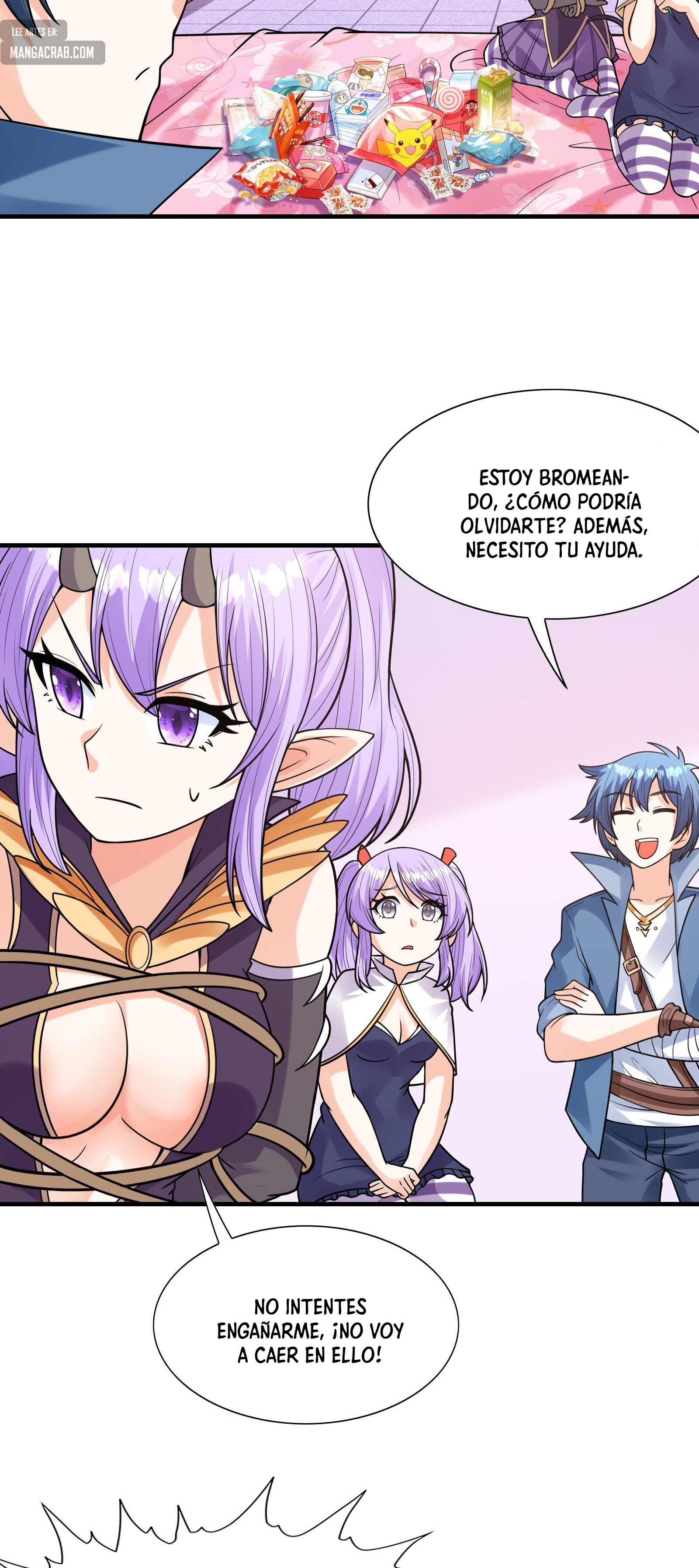 Mi harén está lleno de demonias villanas Capitulo 65 página 28