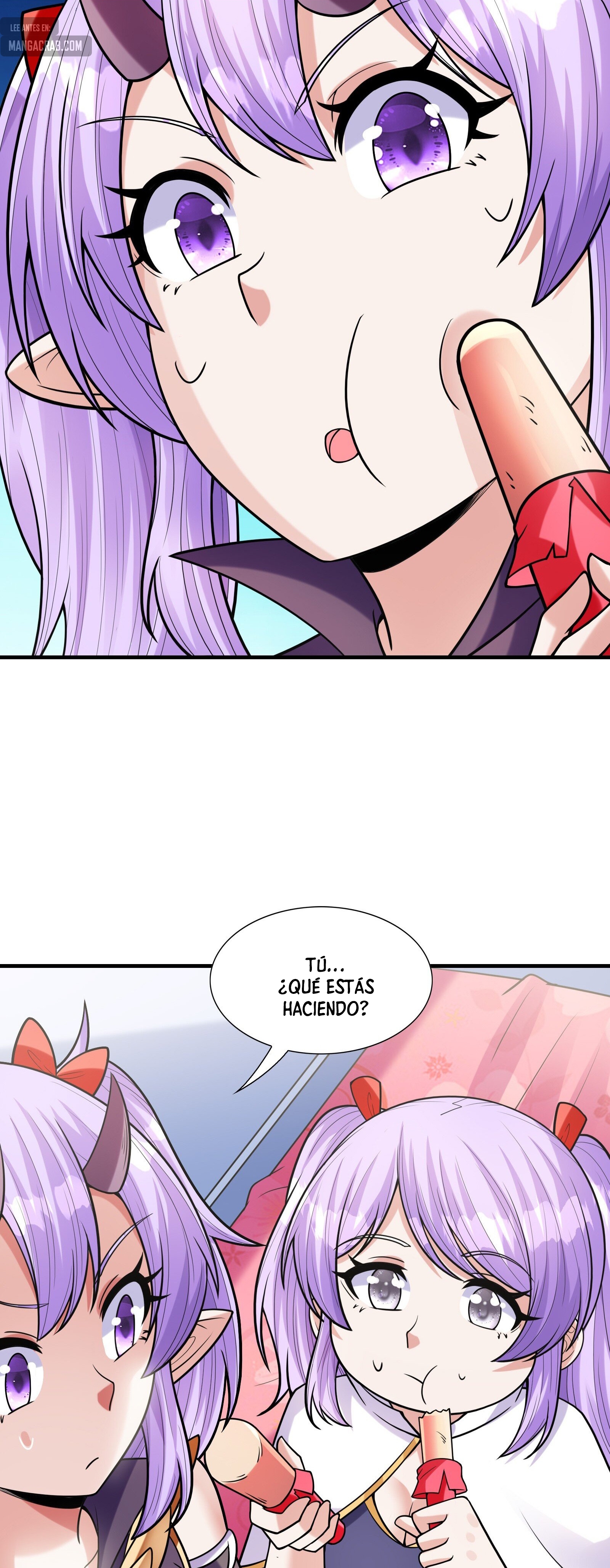 Mi harén está lleno de demonias villanas Capitulo 65 página 35