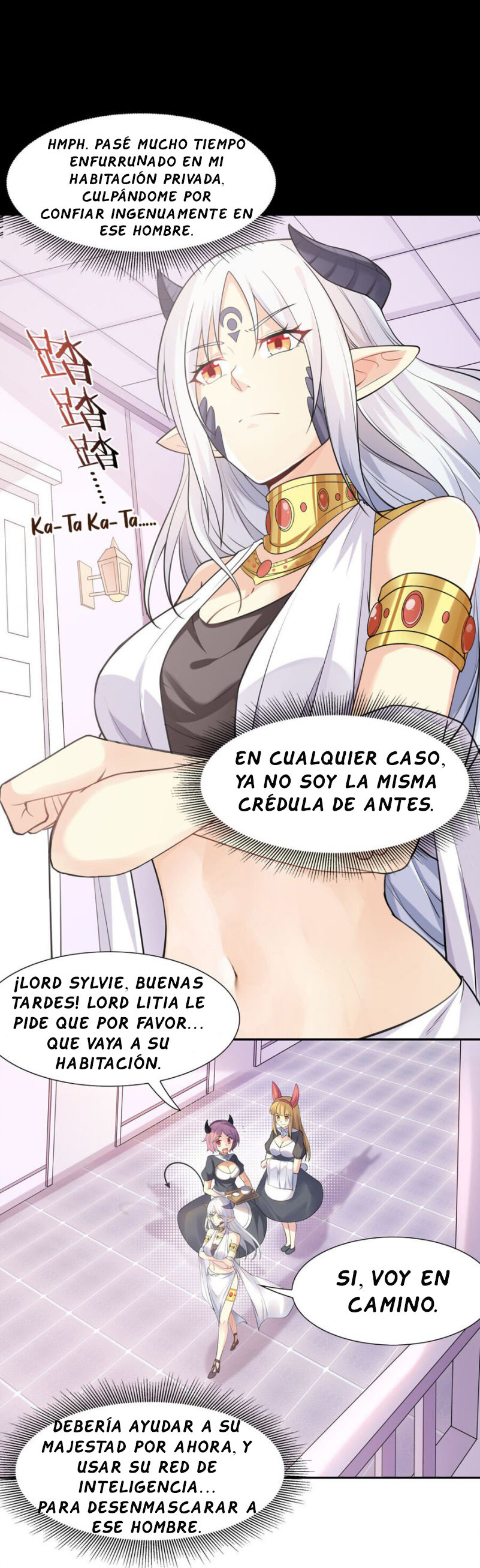 Mi harén está lleno de demonias villanas Capitulo 7 página 18