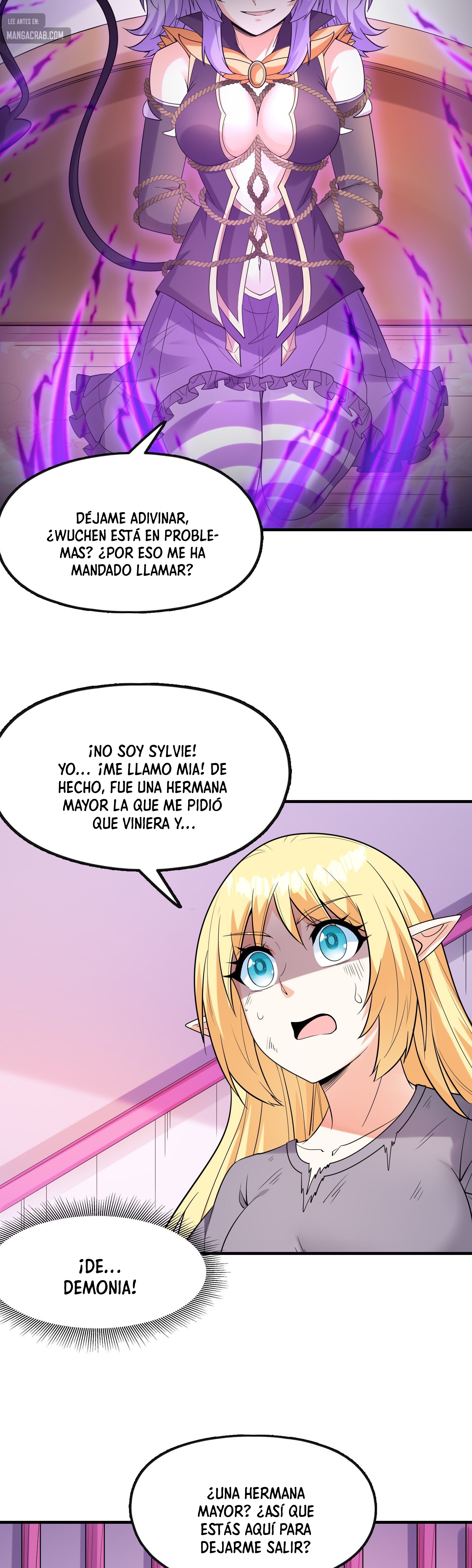 Mi harén está lleno de demonias villanas Capitulo 73 página 24